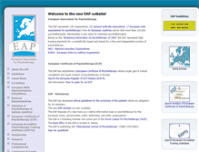 Tablet Screenshot of europsyche.org